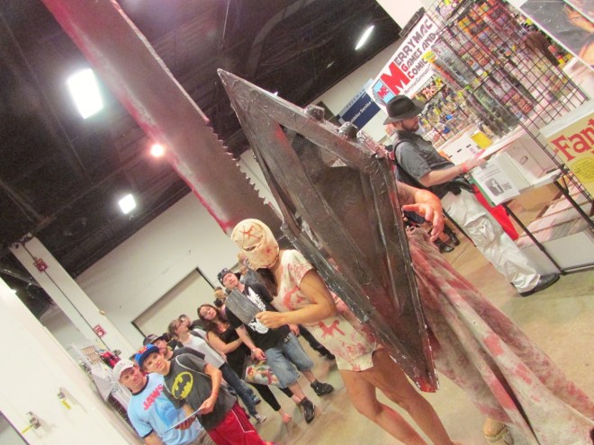 I had such a mini freak-out over these brilliant Silent Hill costumes.
