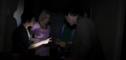 "Paper beats rock. Your turn to go piss off the ghost."