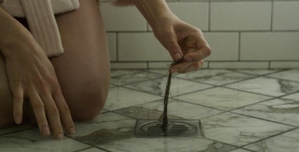 Some Drano should take care of that, no problem.