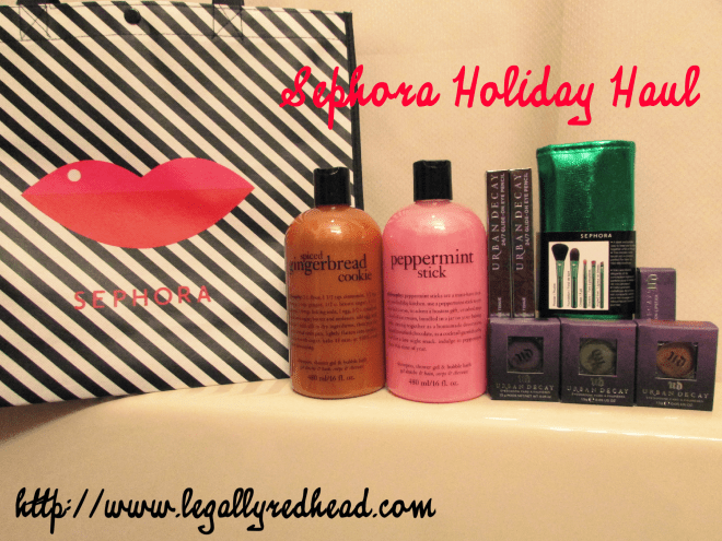 SephoraHolidayHaul20131