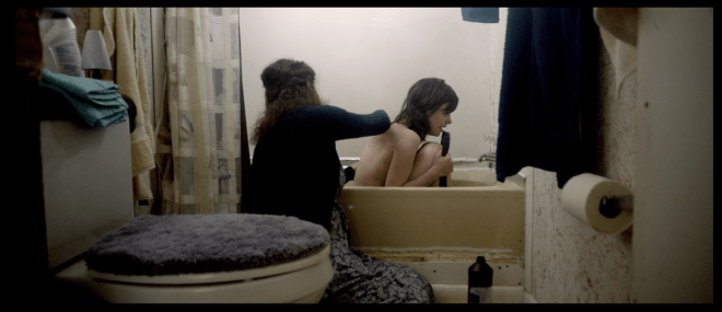 Hey mom, do you mind getting the hell out of the bathroom?