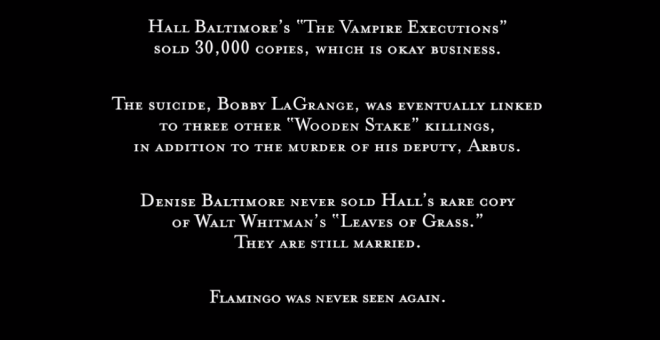 God damn it, Flamingo.